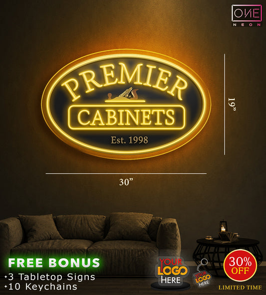Enseigne lumineuse LED néon Queen Billiard Artwork