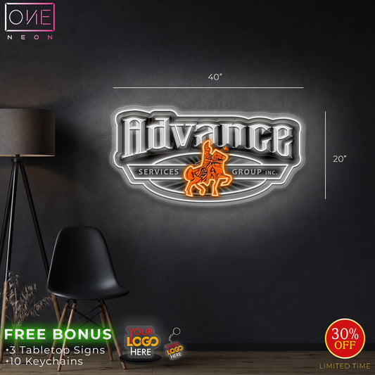 Enseigne lumineuse LED néon Queen Billiard Artwork