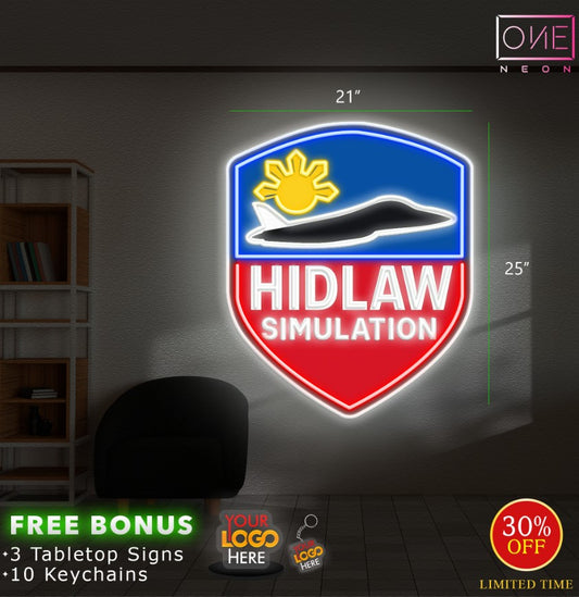 HIDLAW SIMULATION | LED Neon Sign