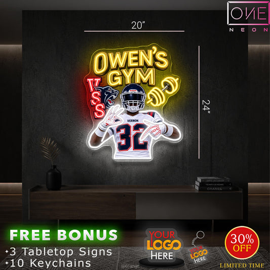 OWEN'S GYM | LED Neon Sign