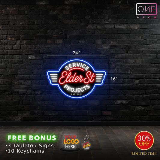 ELDER ST | LED Neon Sign