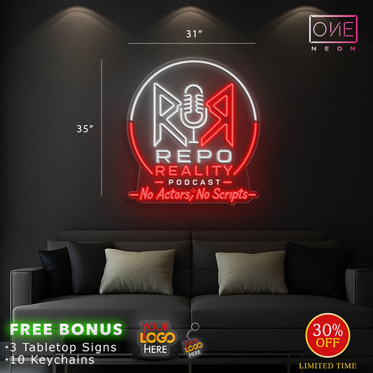 REPO REALITY | LED Neon Sign