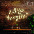 Will You Marry Me? Led Neon Sign