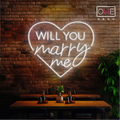 Will You Marry Me Led Neon Sign