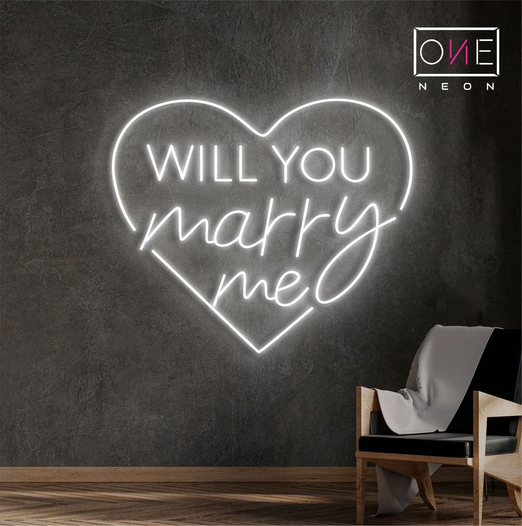 Will You Marry Me Led Neon Sign