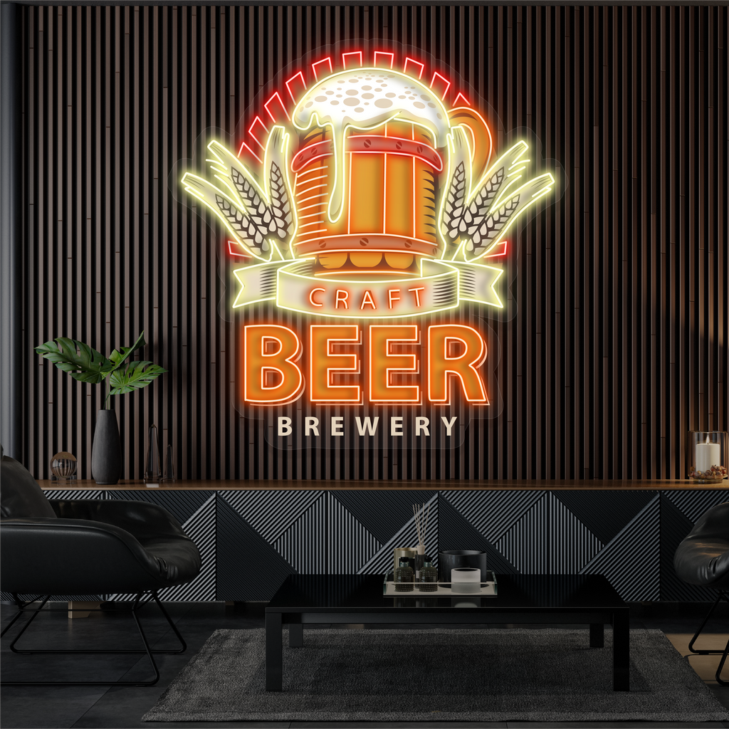 Beer Brewery Artwork Led Neon Sign