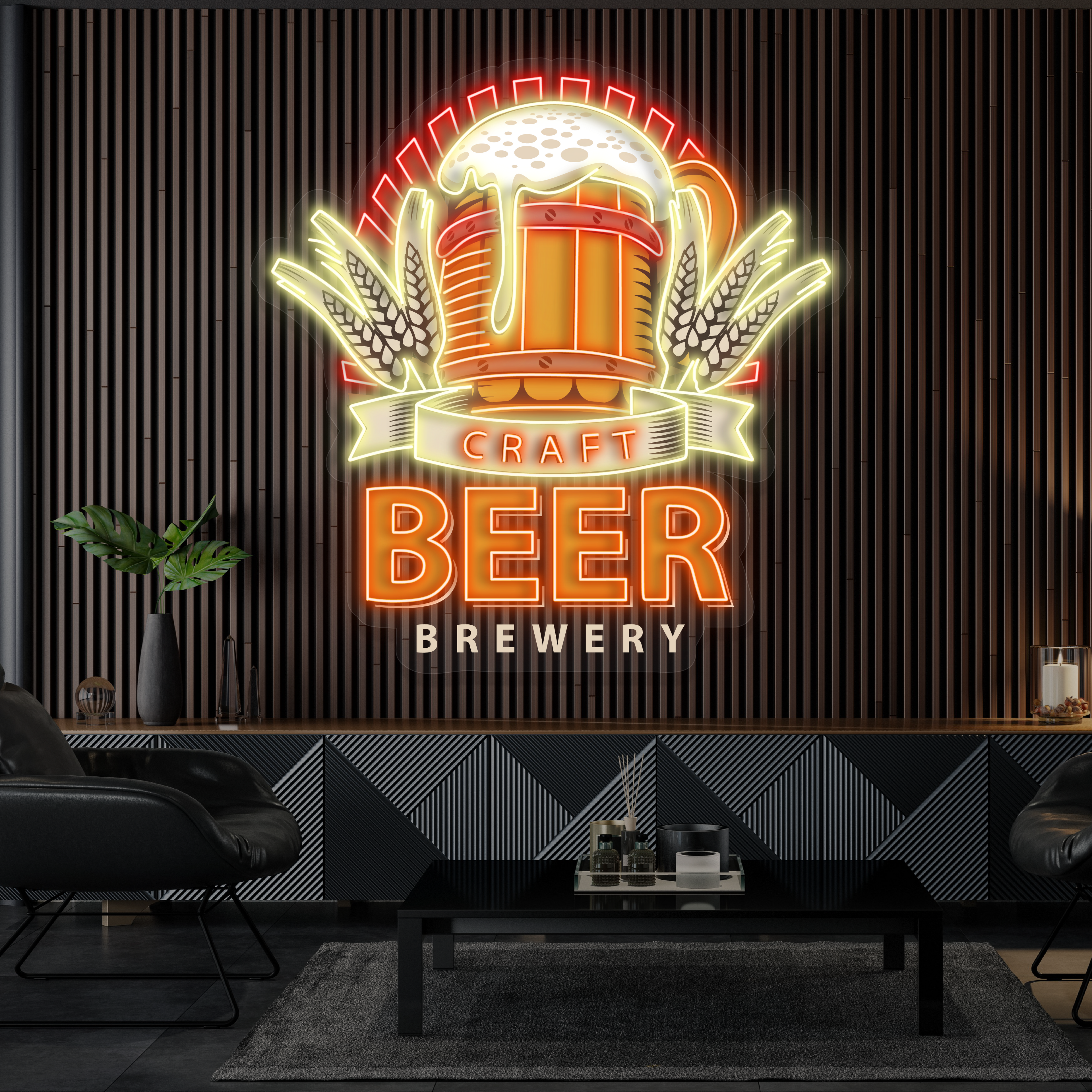 Beer Brewery Artwork Led Neon Sign