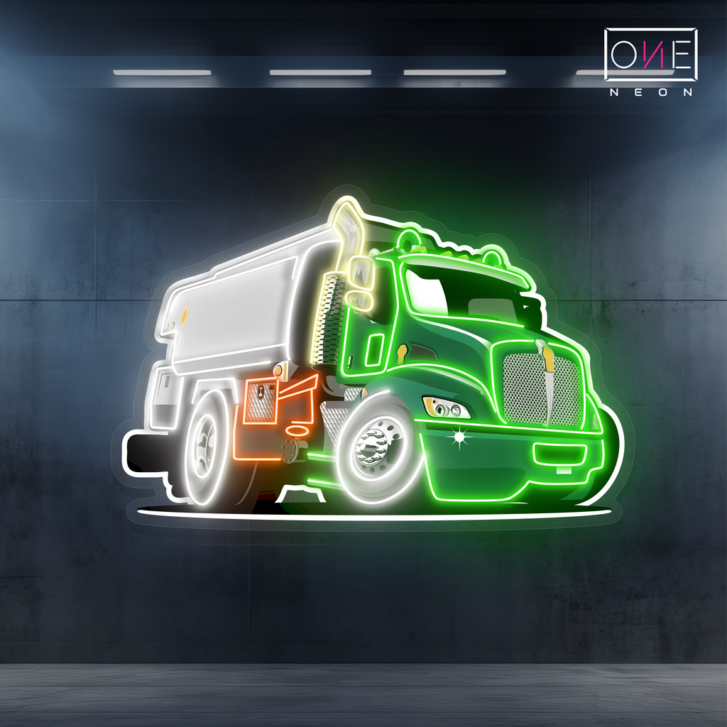 Mighty Hauler  Artwork Led Neon Sign