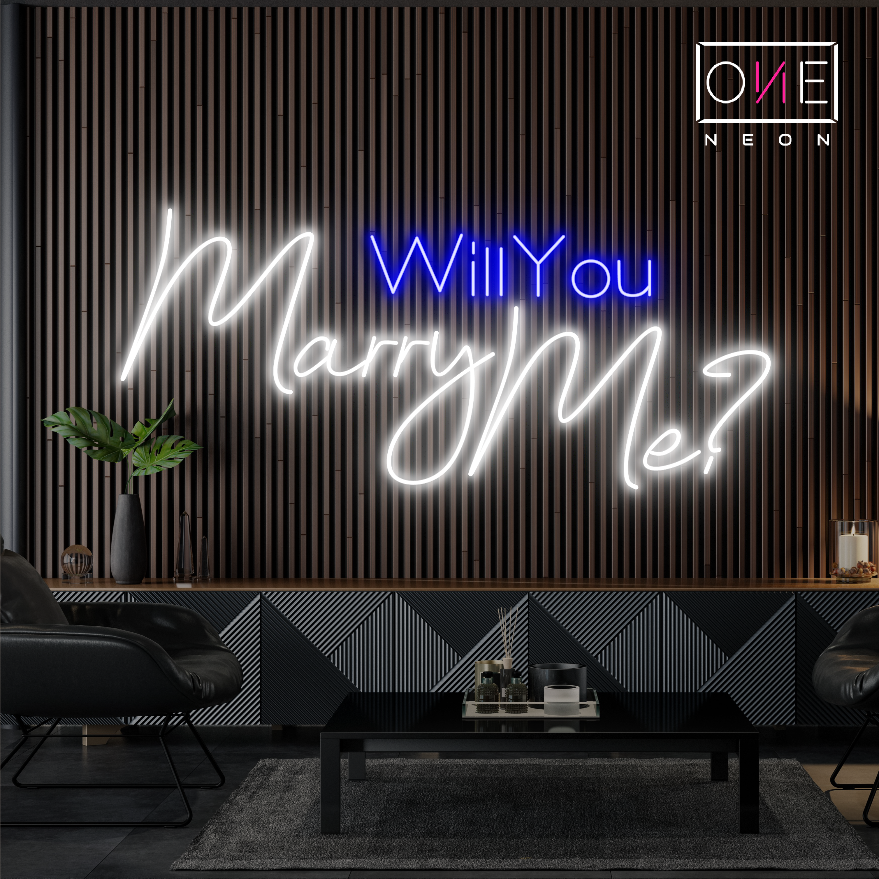 Will You Marry Me? Led Neon Sign