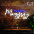 Will You Marry Me? Led Neon Sign