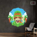 Tropical Monkey Vibes Artwork Led Neon Sign