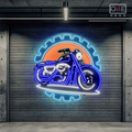 Gearhead Ride Artwork Led Neon Sign