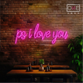 Ps I Love You Led Neon Sign