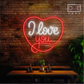 I Love You Led Neon Sign