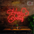 Happy Birthday Led Neon Sign