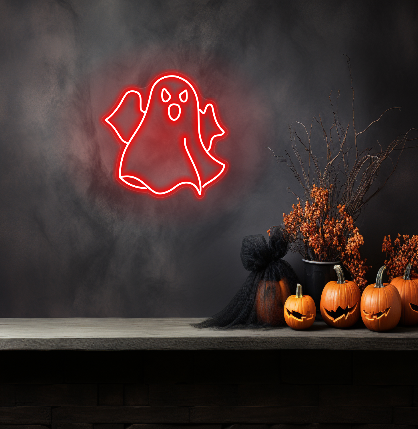 Halloween Ghost LED Neon Sign