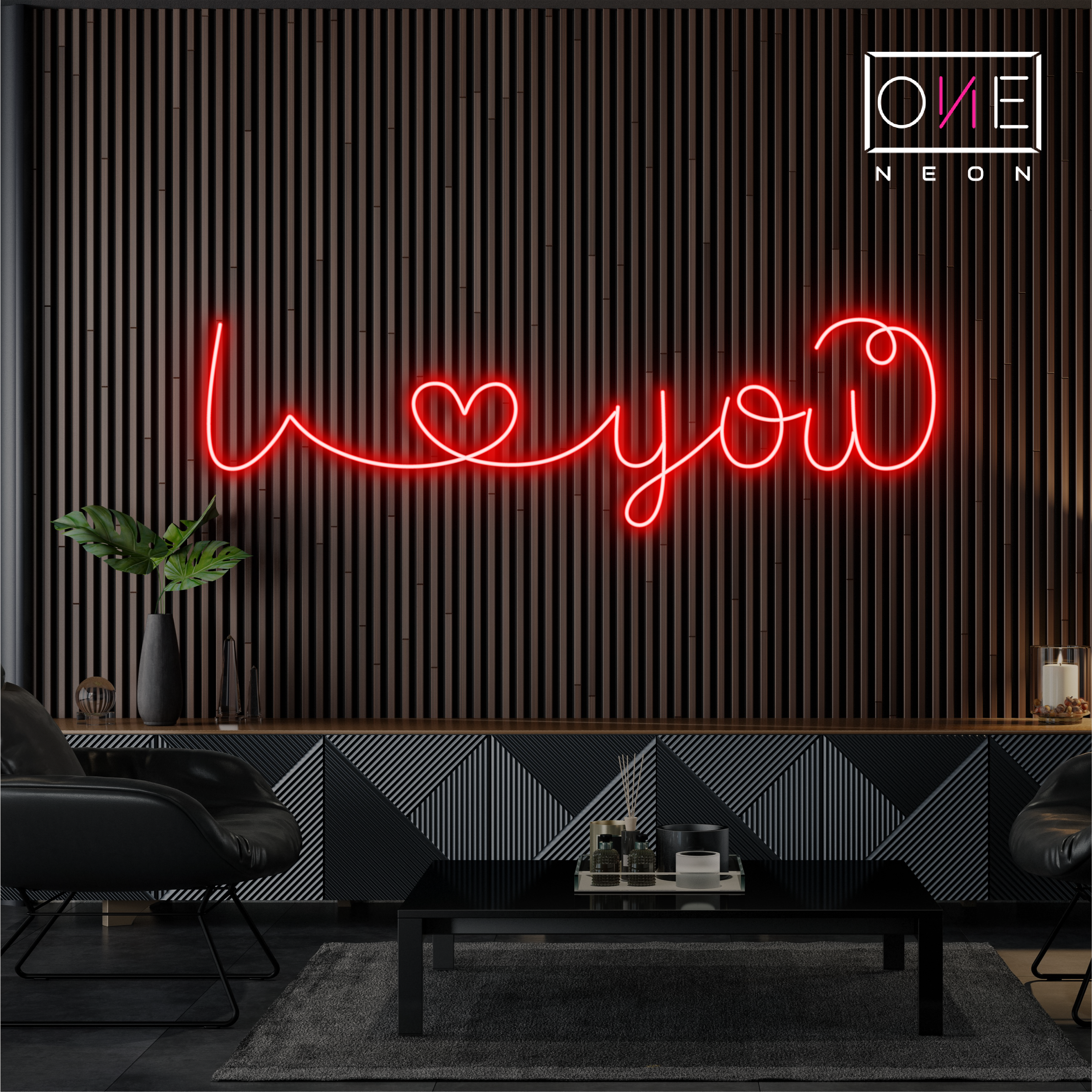 I Love You Led Neon Sign