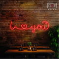 I Love You Led Neon Sign