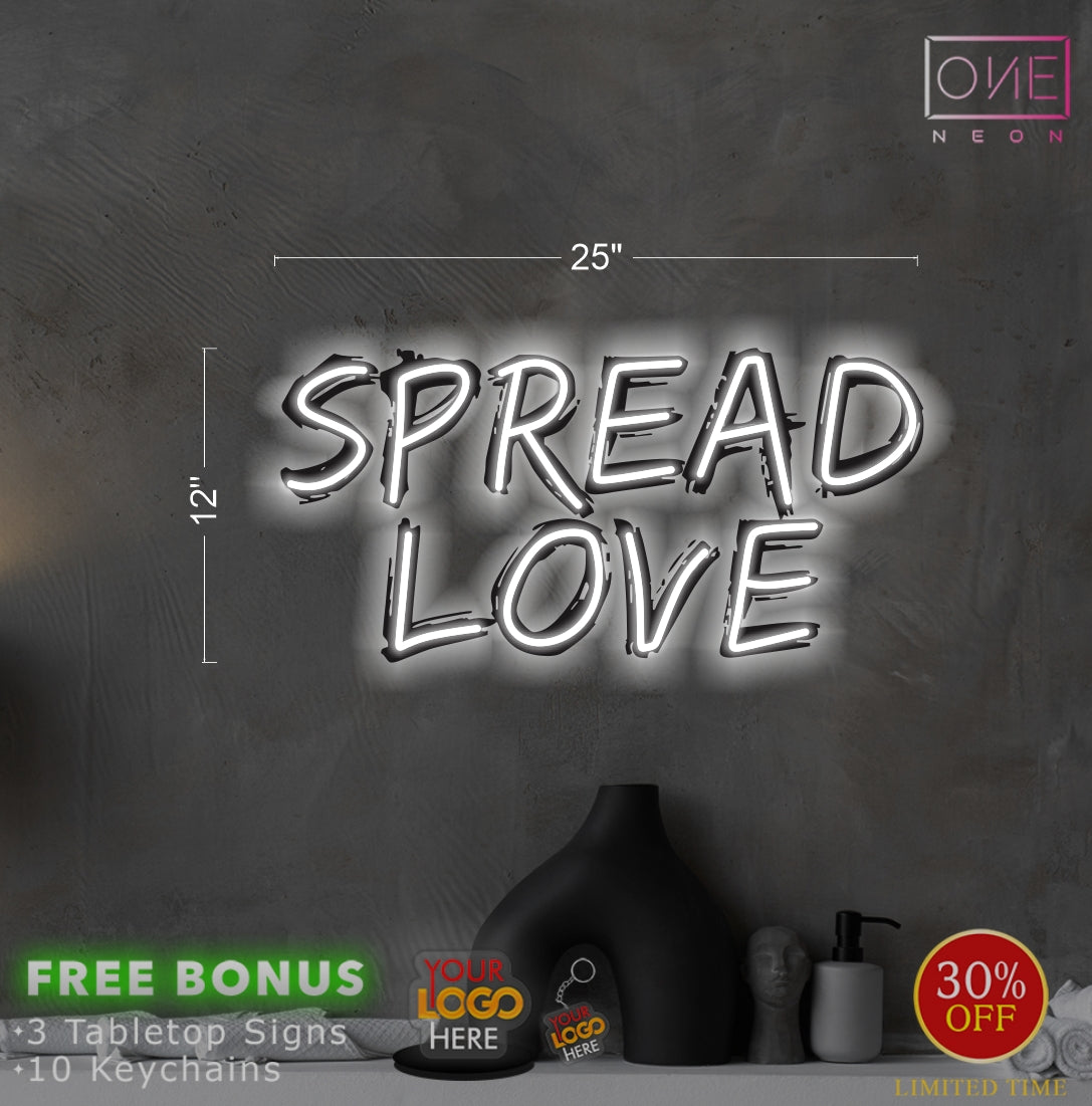 SPREAD LOVE | LED Neon Sign