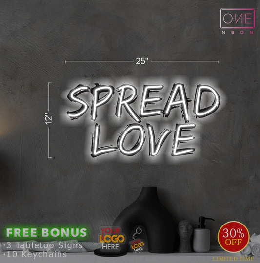 SPREAD LOVE | LED Neon Sign