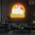 Clucky's Chicken Artwork Led Neon Sign