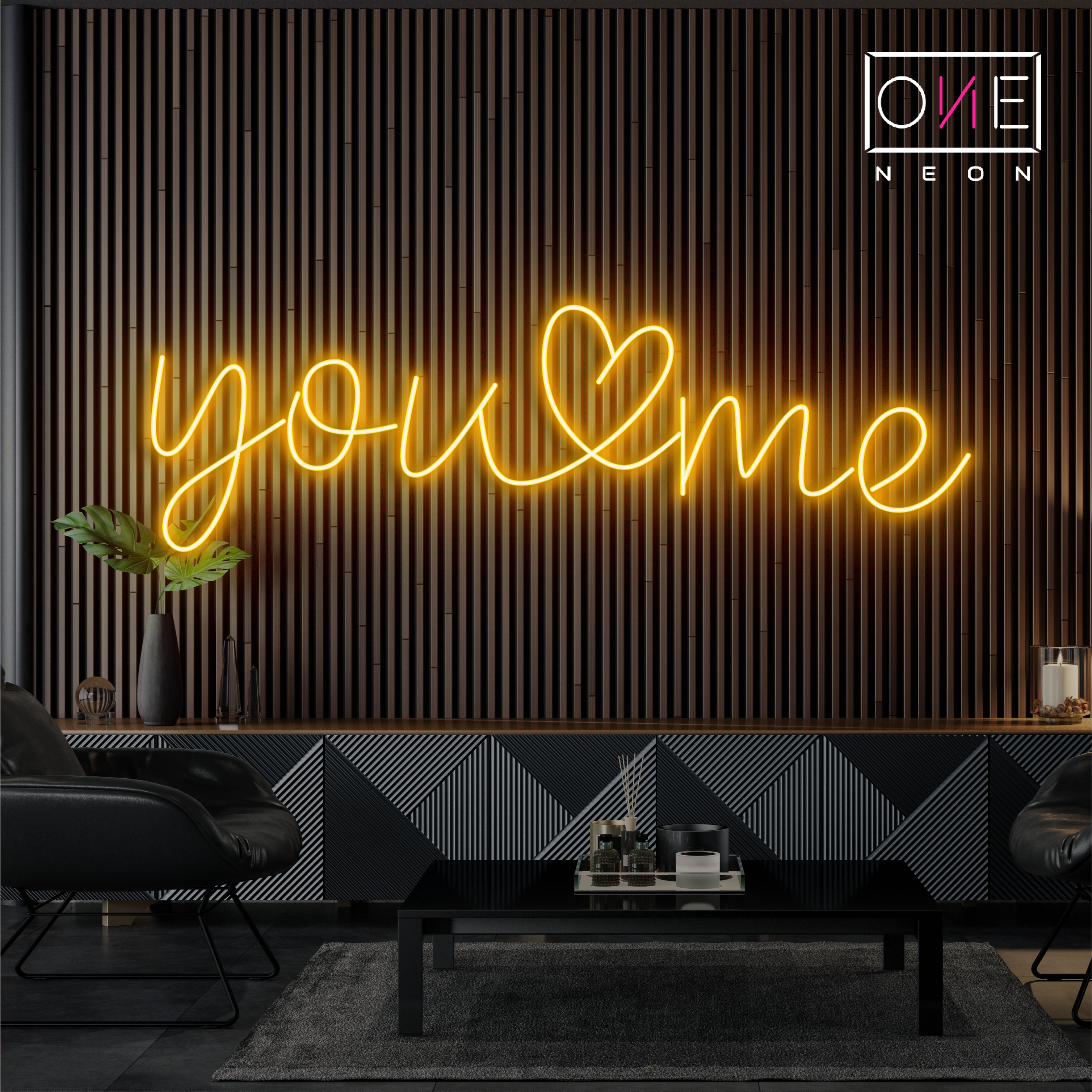 You & Me Led Neon Sign