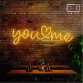 You & Me Led Neon Sign