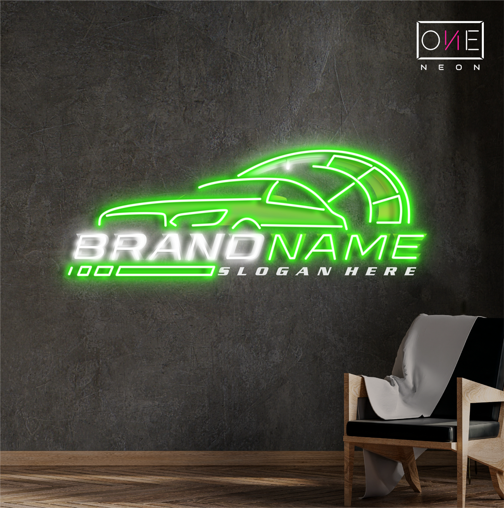 Green Drive Artwork Led Neon Sign