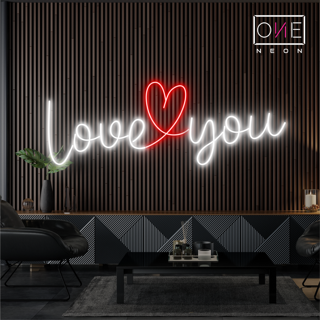 Love You Led Neon Sign