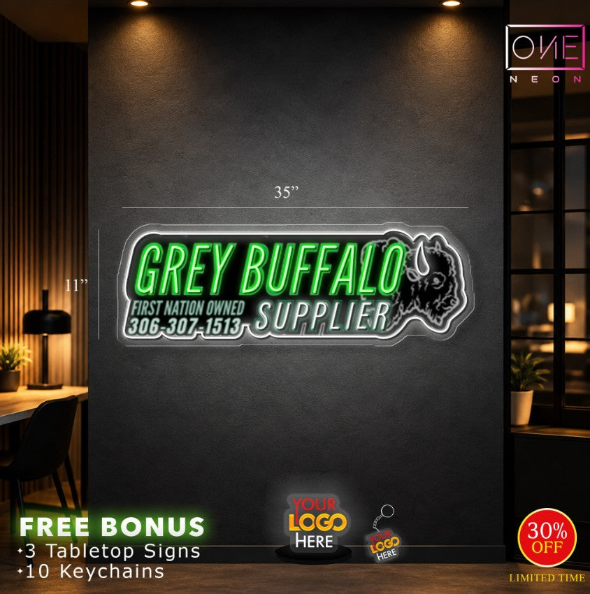 Grey Buffalo Supplier | LED Neon Sign