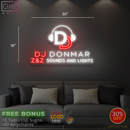 DJ DONMAR | LED Neon Sign