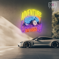Adventure Off Road Artwork Led Neon Sign