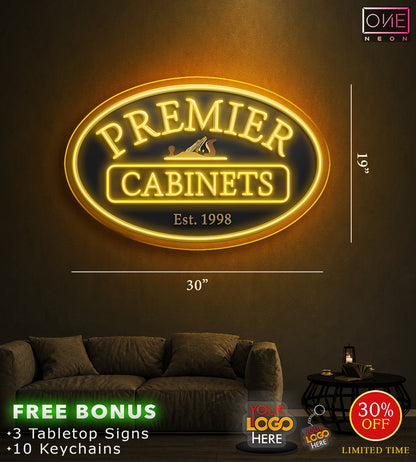 Enseigne lumineuse LED néon Queen Billiard Artwork
