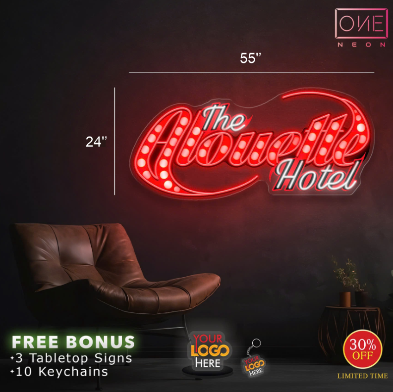 Enseigne lumineuse LED néon Queen Billiard Artwork