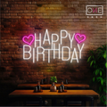 Happy Birthday Led Neon Sign