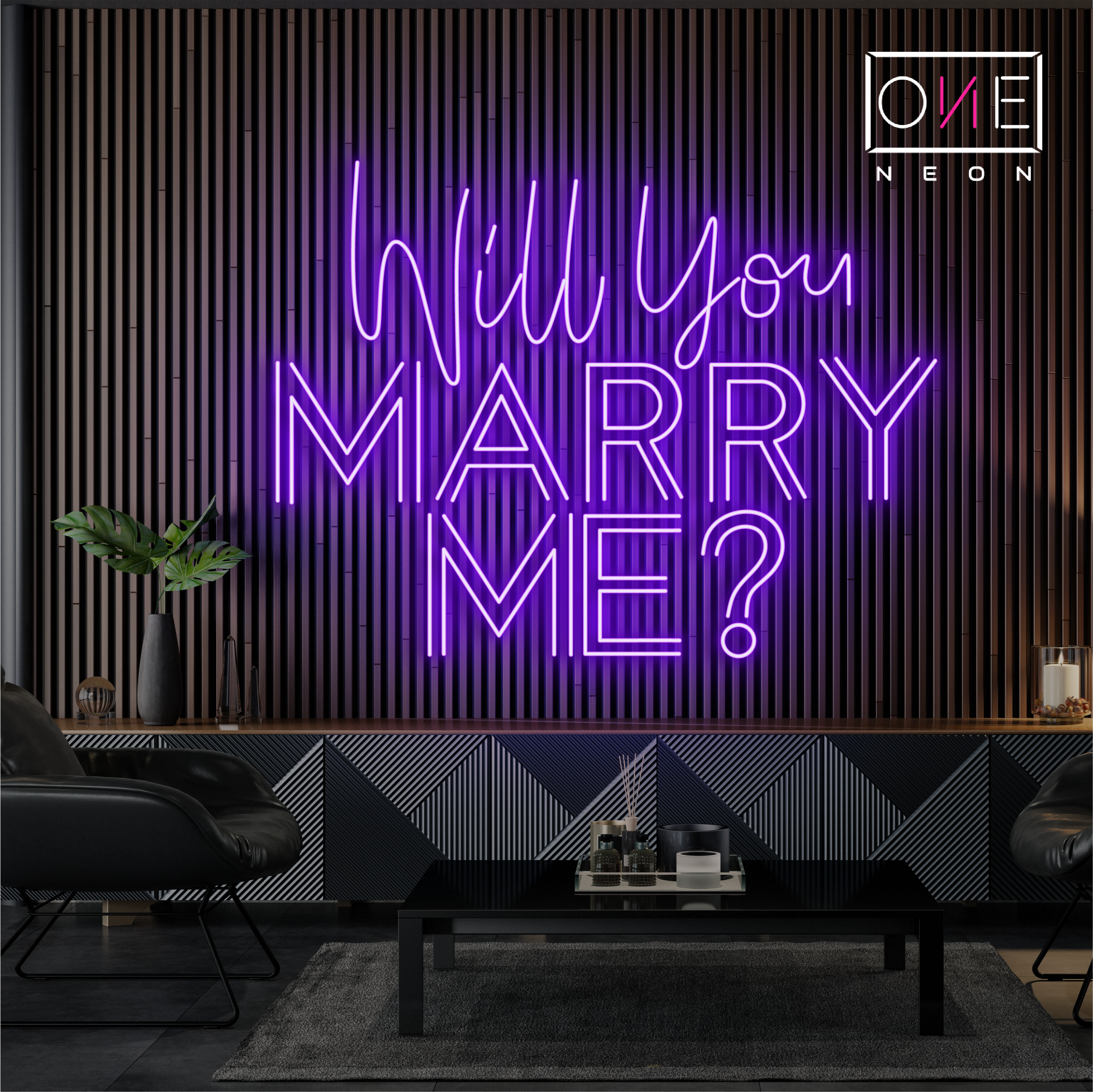 Will You Marry Me? Led Neon Sign