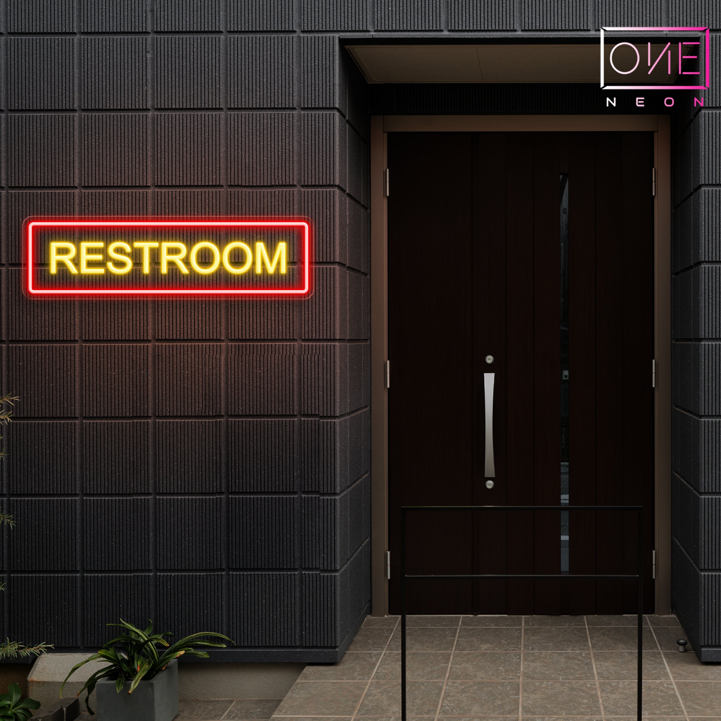 Restroom Led Neon Sign