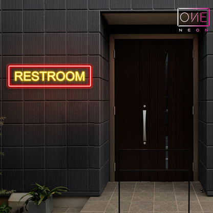 Panneau Néon LED Toilettes