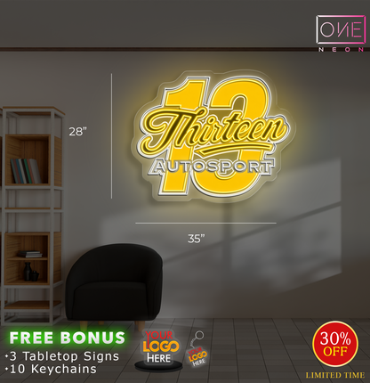 Enseigne lumineuse LED néon Queen Billiard Artwork