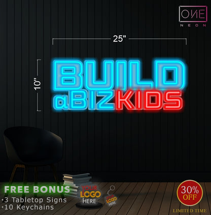 BUILD aBIZ KIDS | LED Neon Sign