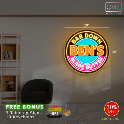 Enseigne lumineuse LED néon Queen Billiard Artwork