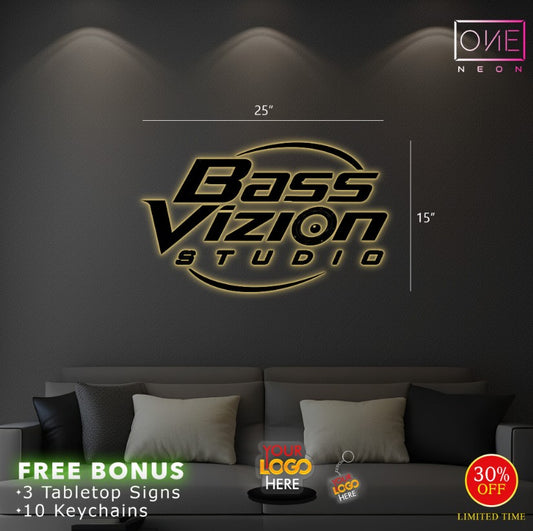 Bass Vizion STUDIO | LED Neon Sign