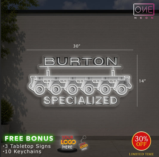 Burton Specialized | LED Neon Sign
