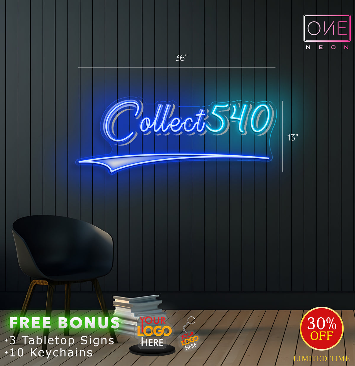 Collect 540 | LED Neon Sign