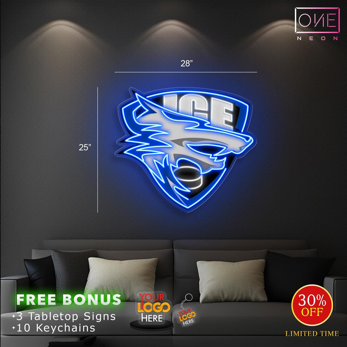 Enseigne lumineuse LED néon Queen Billiard Artwork