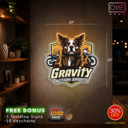 Gravity Action Sports | LED Neon Sign (Waterproof)