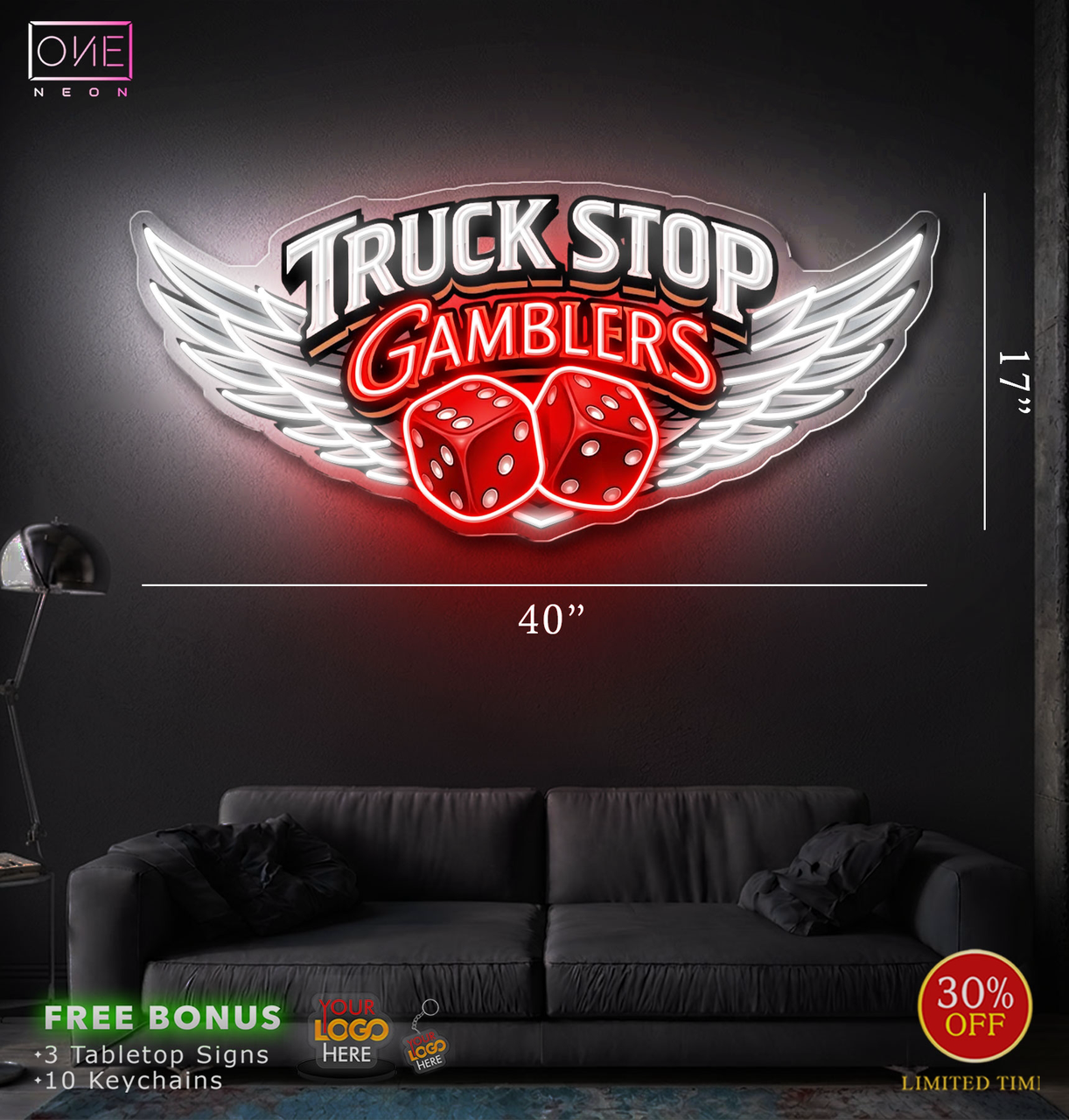 Truck Stop  | LED Neon Sign