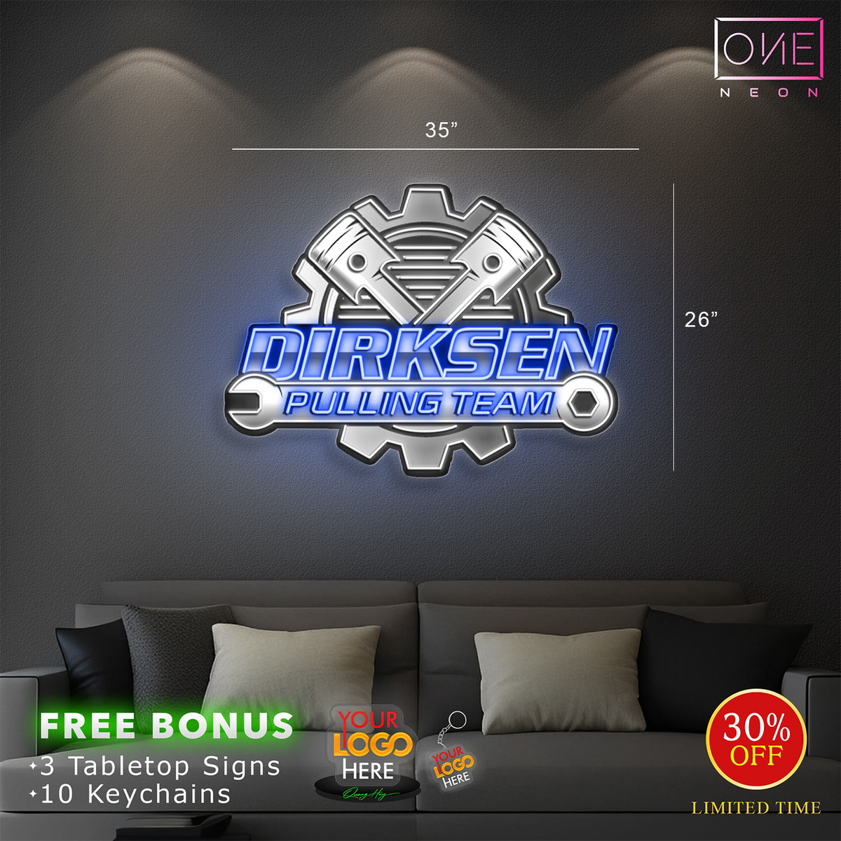 Enseigne lumineuse LED néon Queen Billiard Artwork