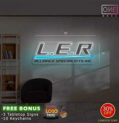 Enseigne lumineuse LED néon Queen Billiard Artwork
