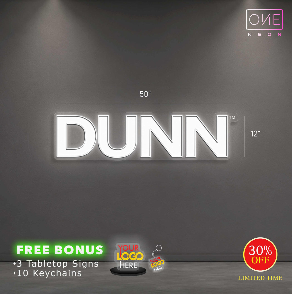 DUNN | LED Neon Sign
